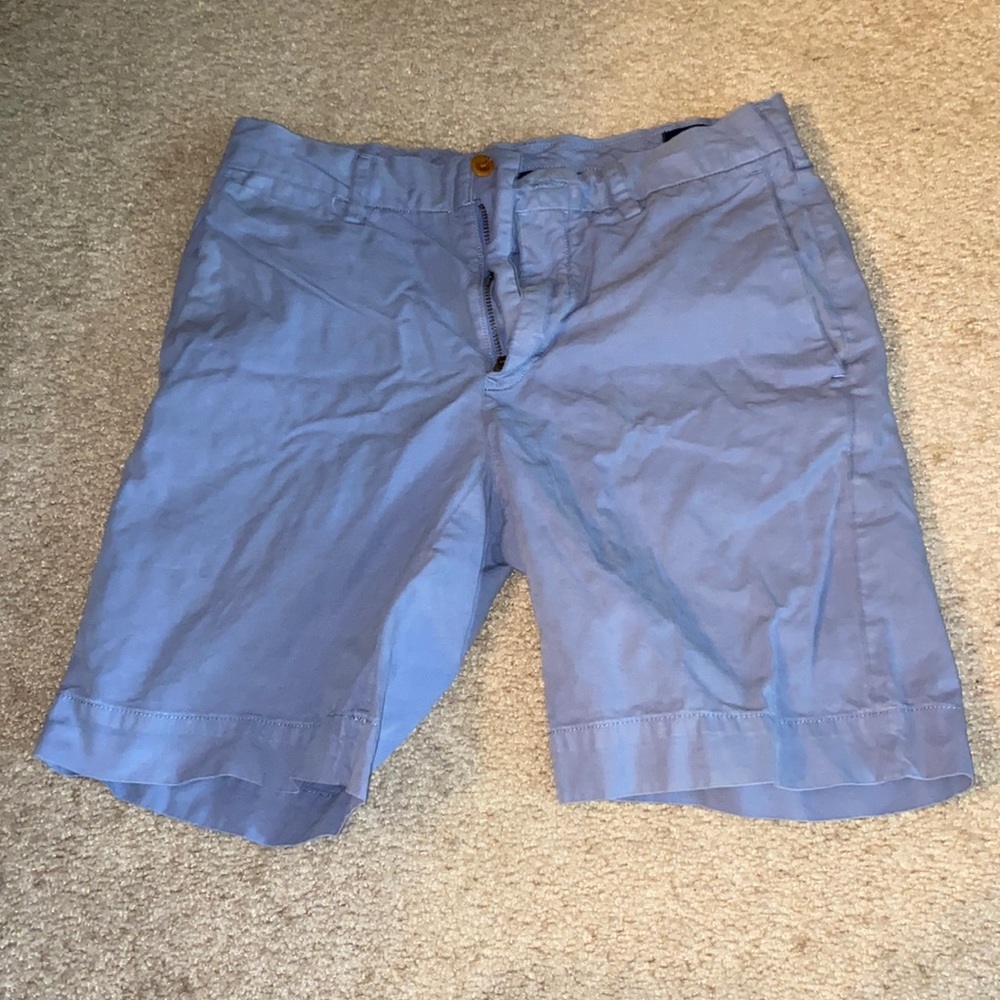 Flat front shorts